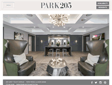 Tablet Screenshot of park205.com